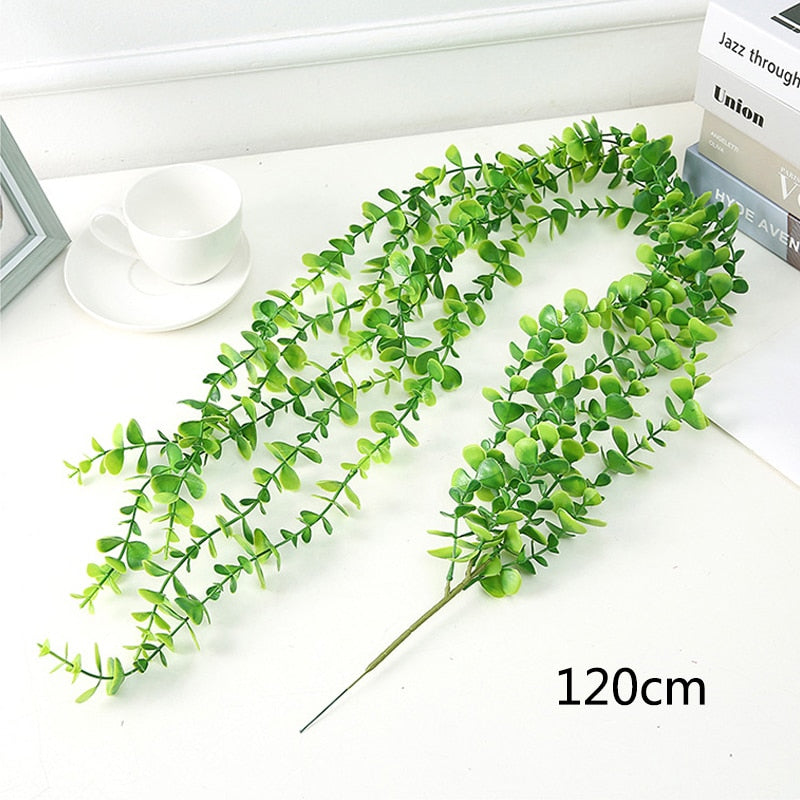 Silk Ivy Artificial Vines Deep Green 3 Pack
