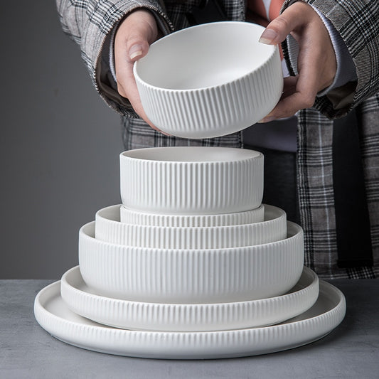 Matte Glazed Nordic Ceramic Tableware