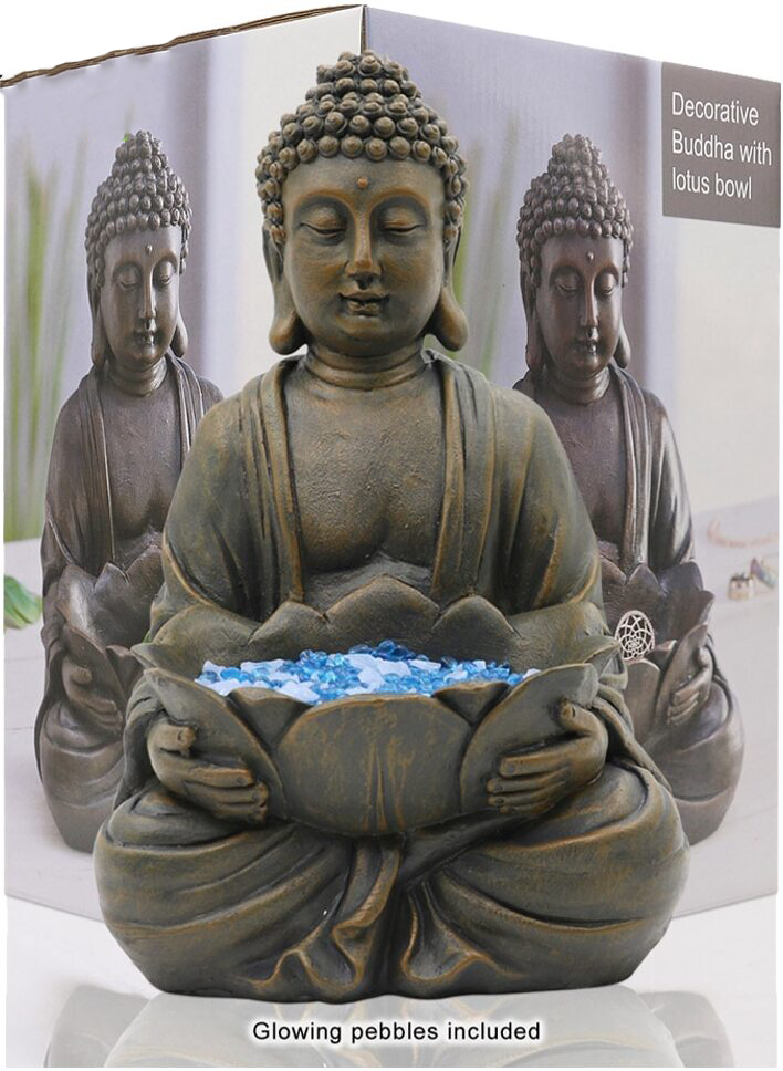 Meditating Zen Buddha Statue