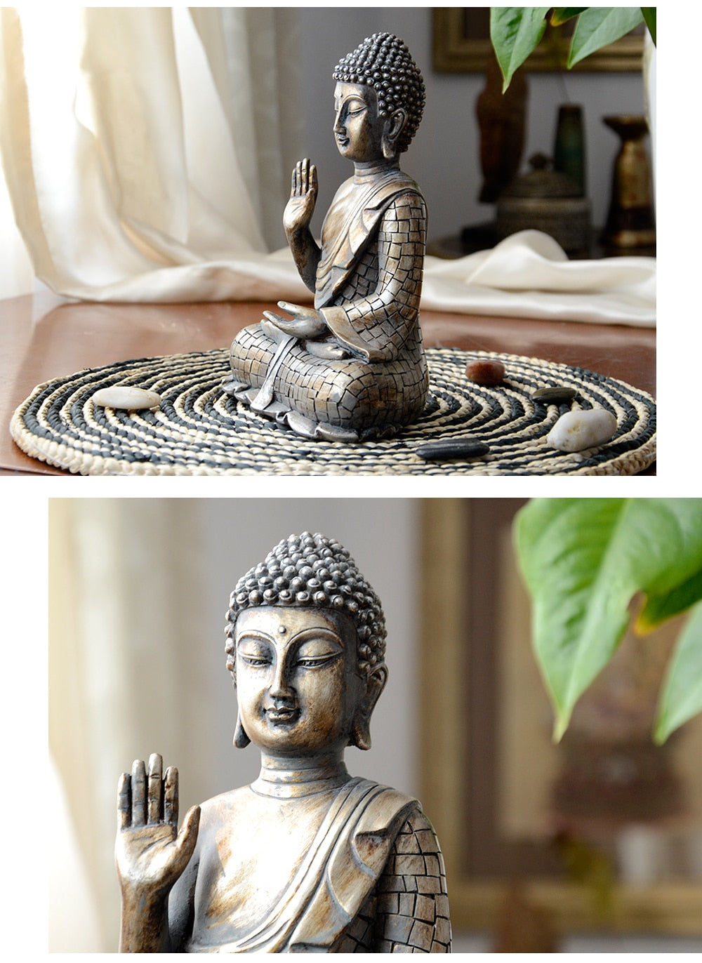 Thai Buddha Meditating Statue