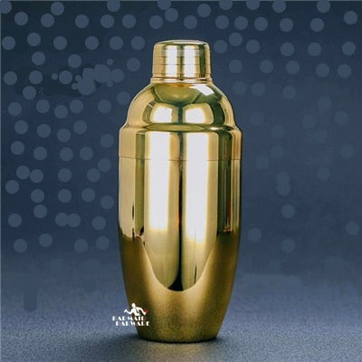 Cocktail Shaker Golden 550 ml